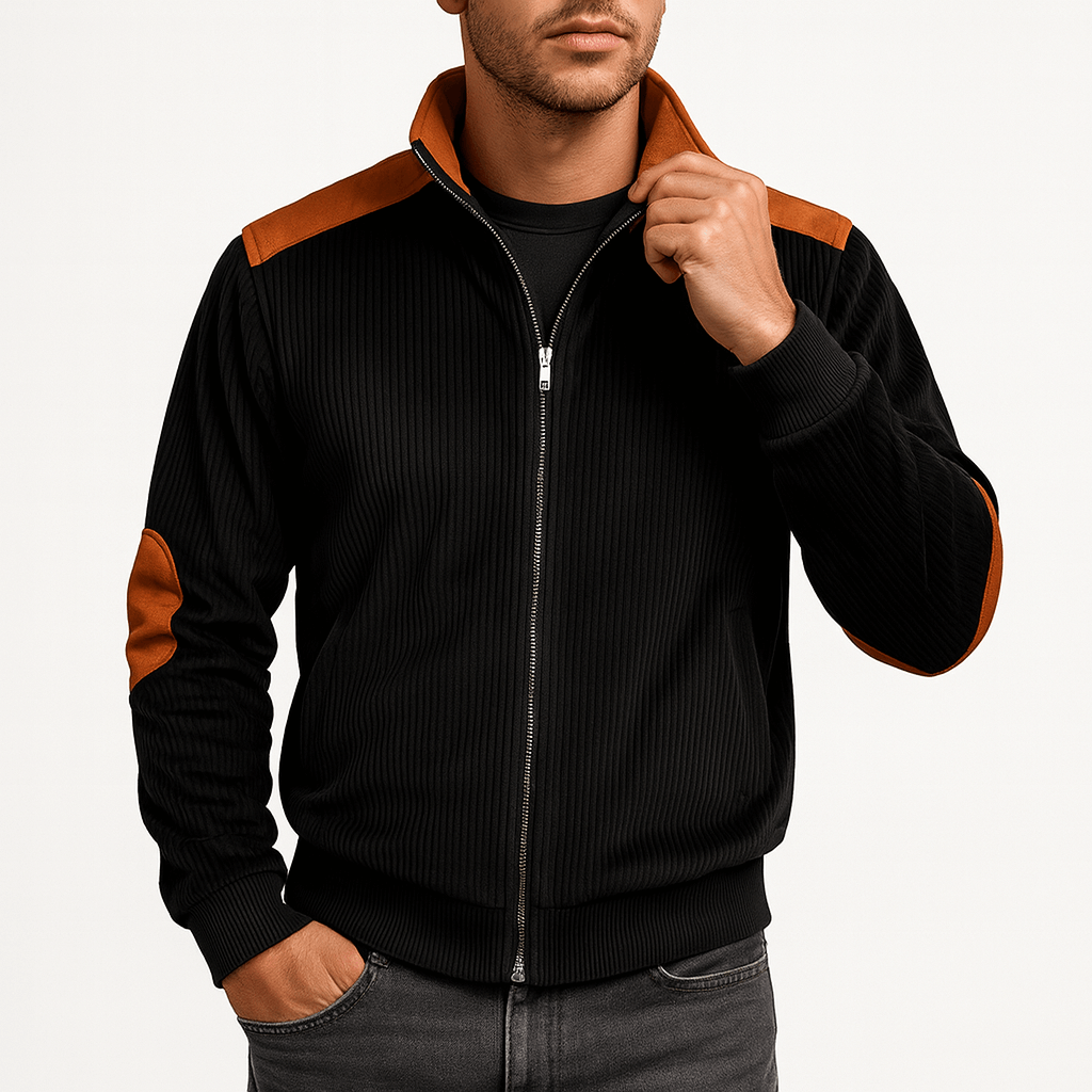 LUXEOUTFIT | Gesteppte Rippjacke 4