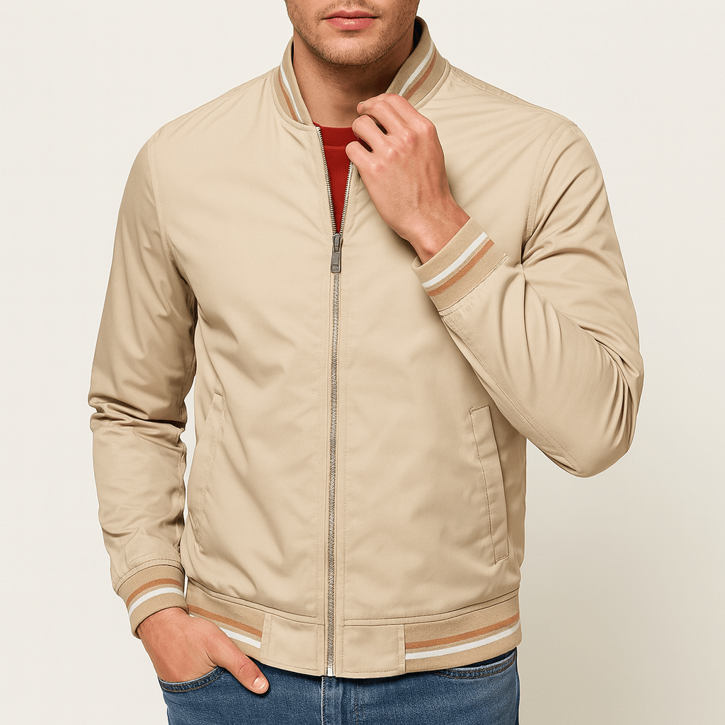 LUXEOUTFIT | Gestreifte Bomberjacke 3
