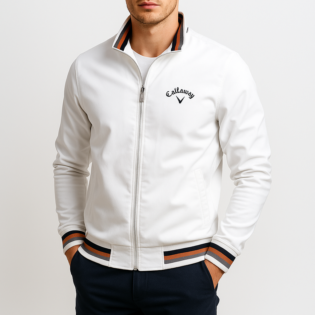 LUXEOUTFIT | Golf-Windbreaker-Jacke 0