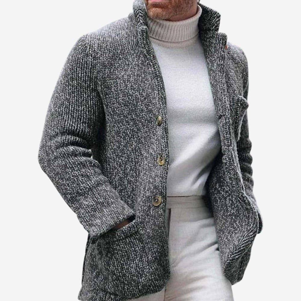 LUXEOUTFIT | Grobstrick-Cardigan 2