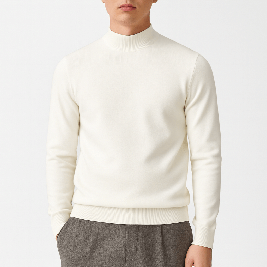 LUXEOUTFIT | Halber Rollkragenpullover 0
