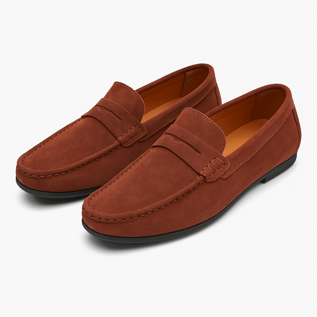 LUXEOUTFIT | Hochwertige Wildleder-Loafer 0