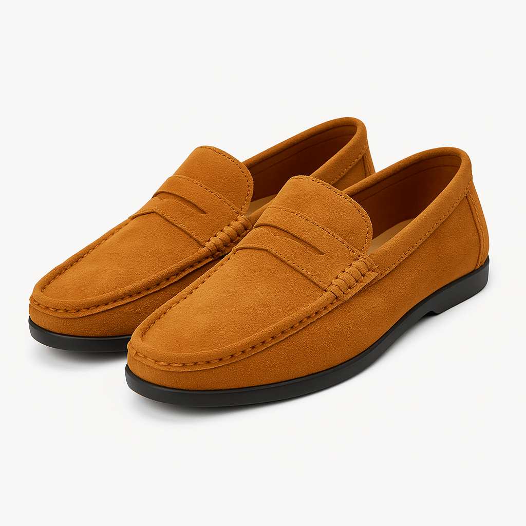 LUXEOUTFIT | Hochwertige Wildleder-Loafer 5