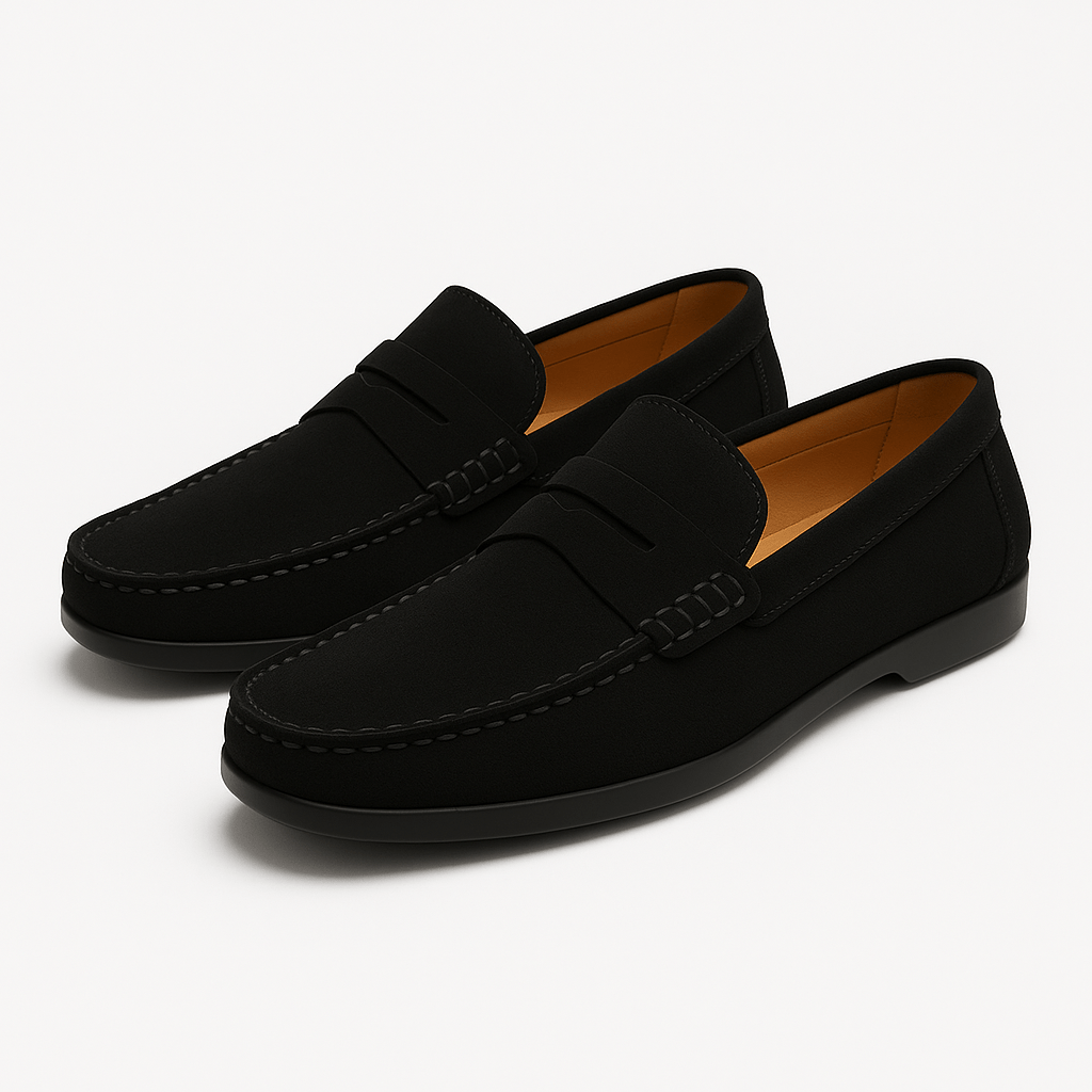 LUXEOUTFIT | Hochwertige Wildleder-Loafer 6