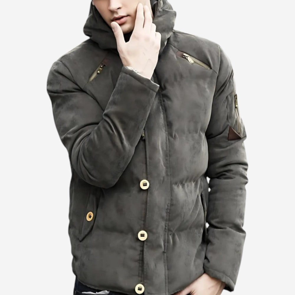LUXEOUTFIT | Isolierter, wattierter Mantel 0
