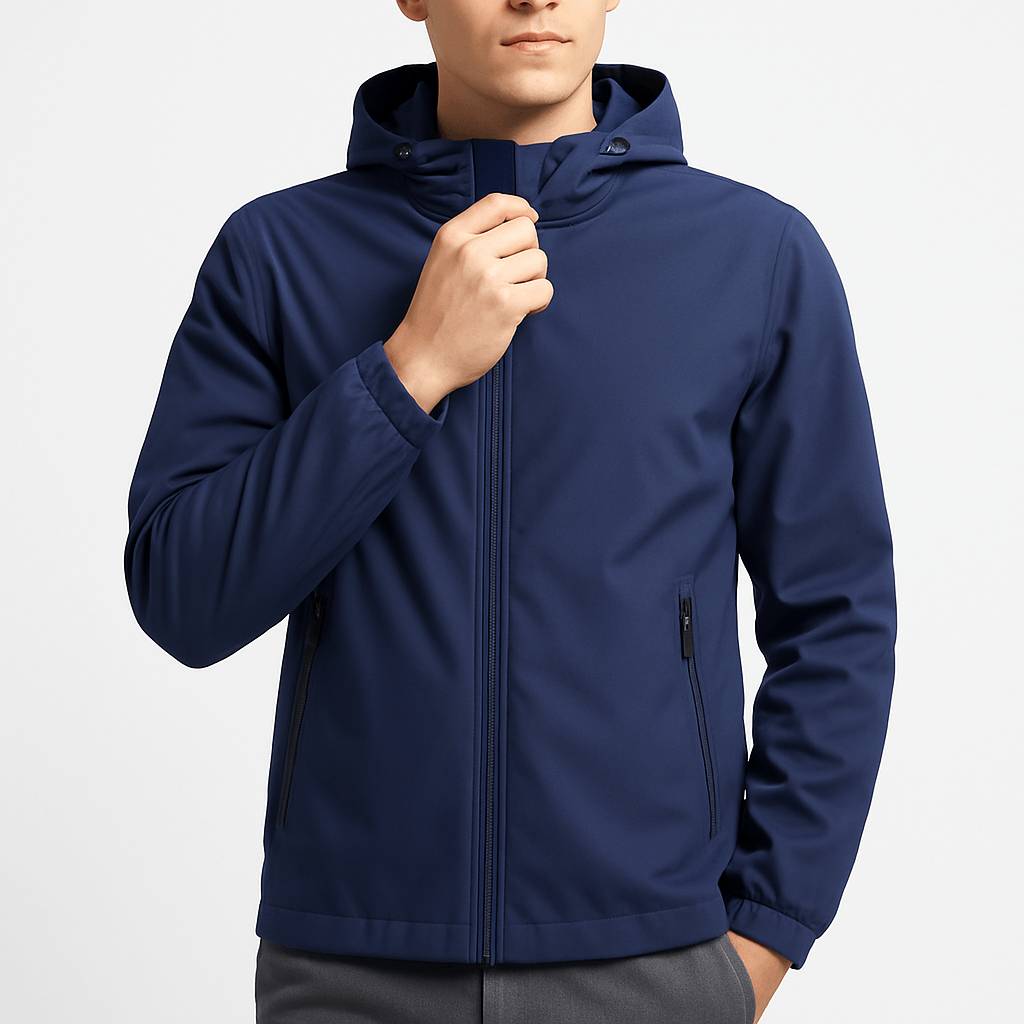 LUXEOUTFIT | Kapuzenjacke mit Reißverschluss 1