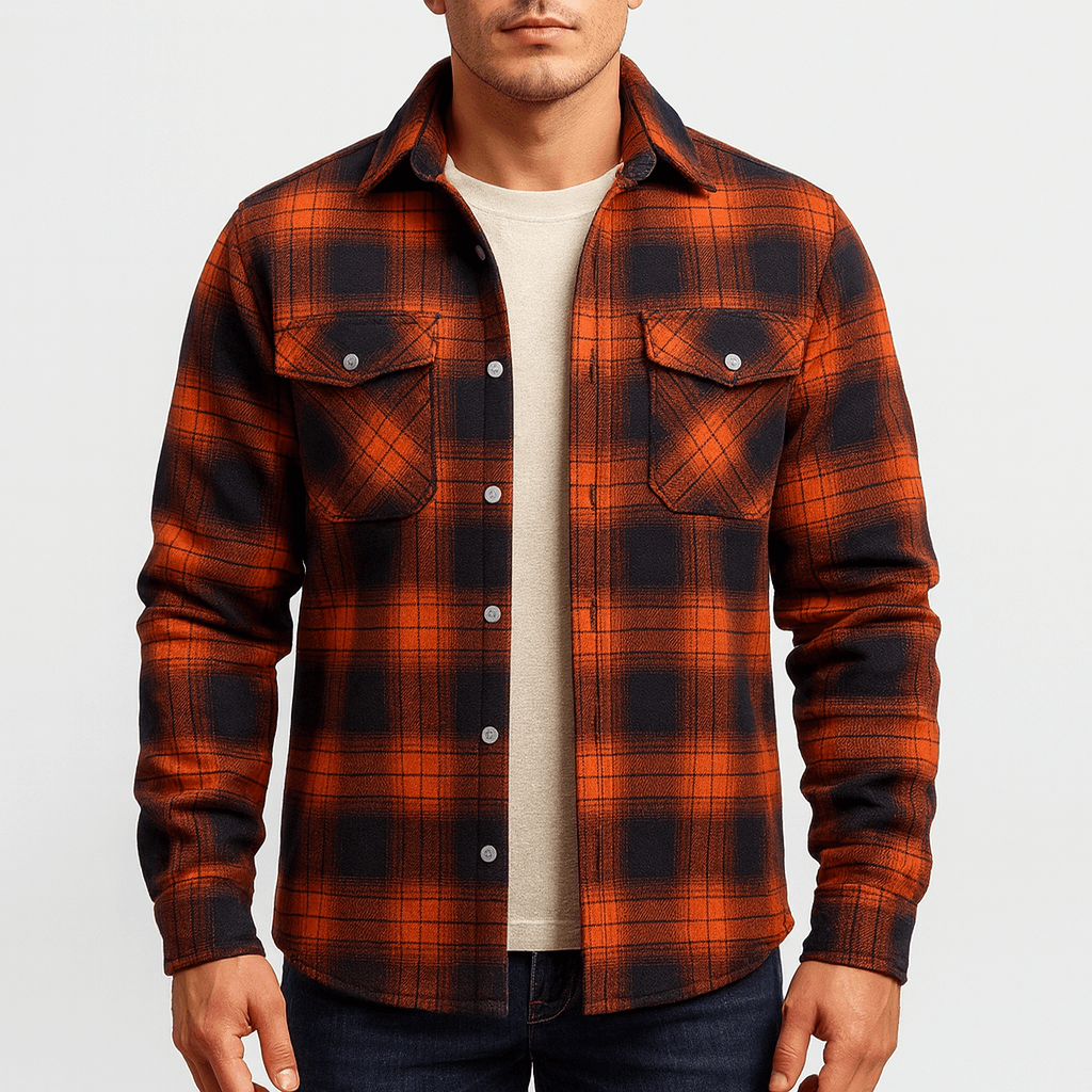LUXEOUTFIT | Karierte Bomberjacke 0