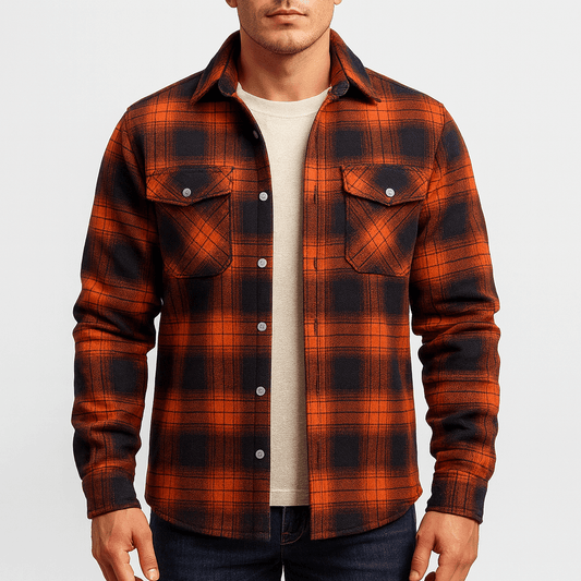 LUXEOUTFIT | Karierte Bomberjacke 0