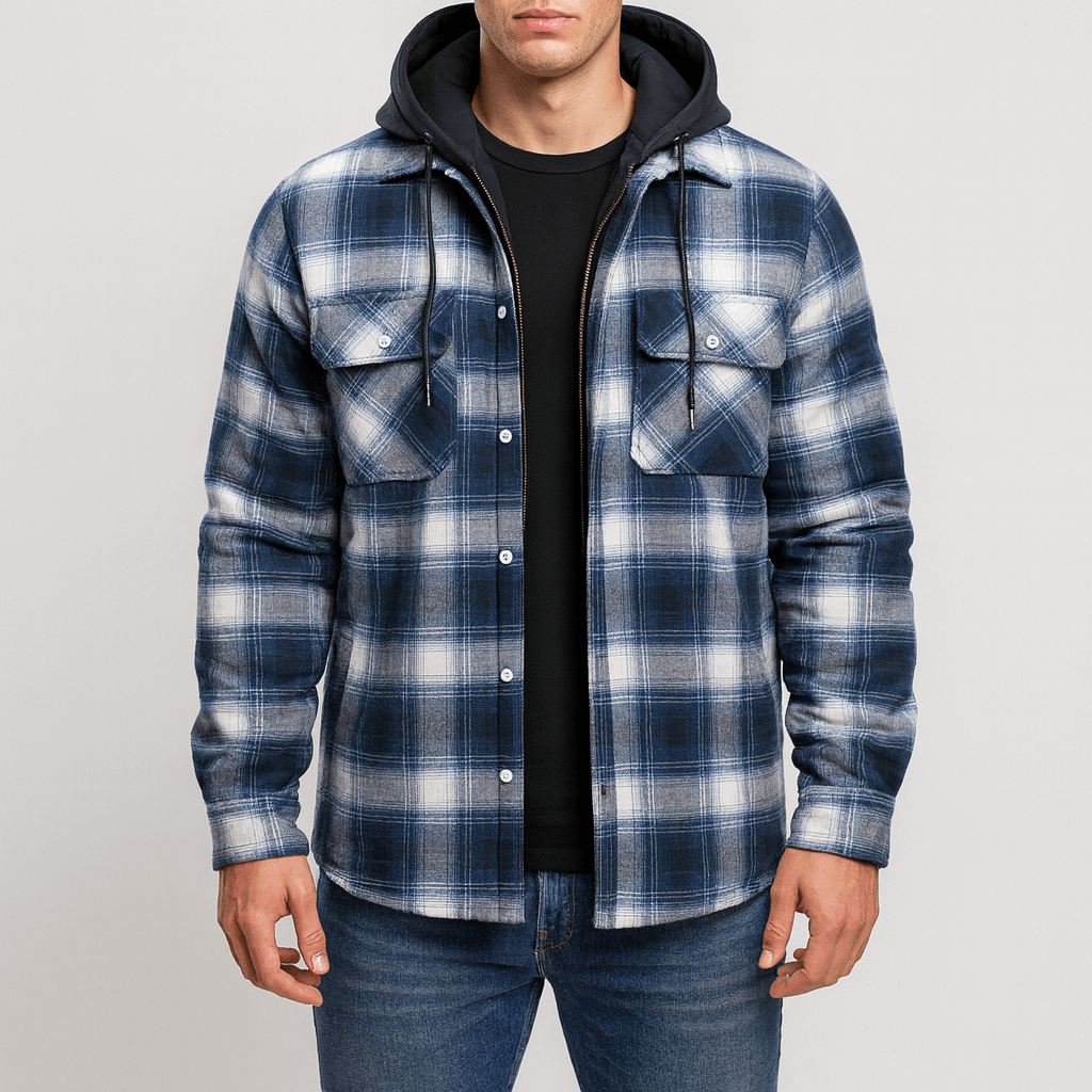 LUXEOUTFIT | Karierte Bomberjacke 0