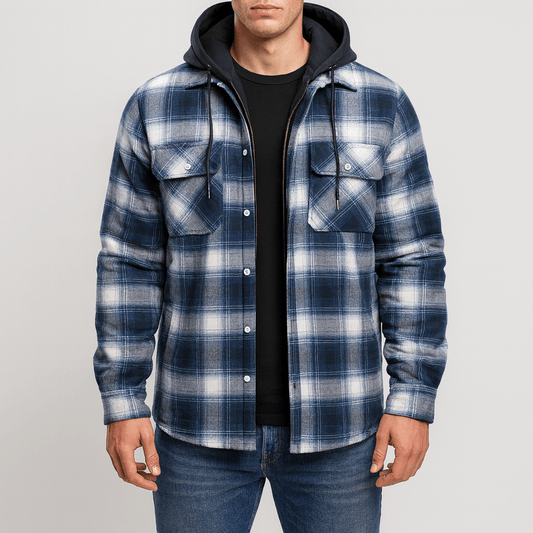 LUXEOUTFIT | Karierte Bomberjacke 0