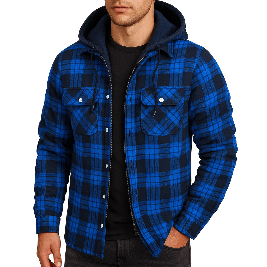 LUXEOUTFIT | Karierte Bomberjacke 3
