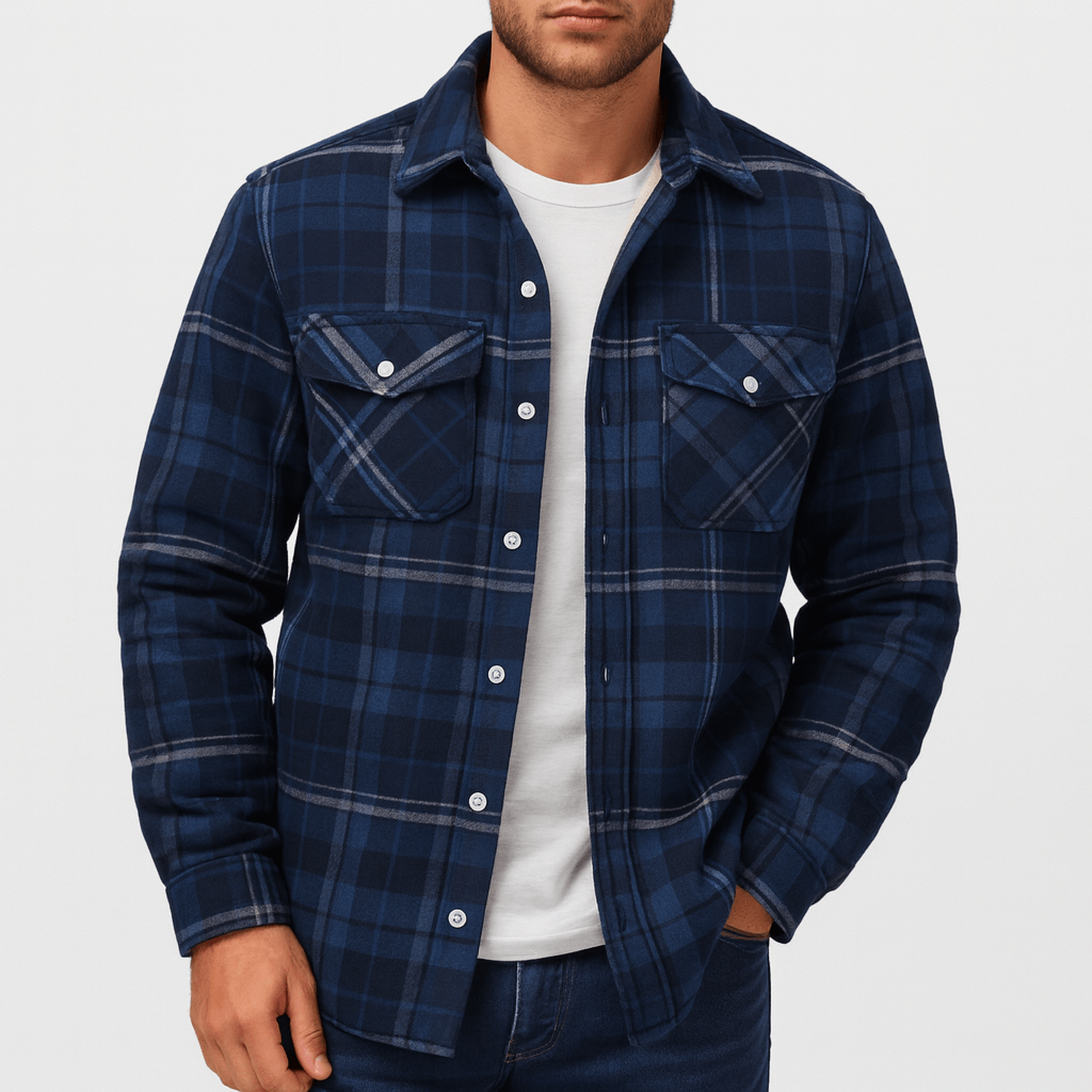 LUXEOUTFIT | Karierte Bomberjacke 5
