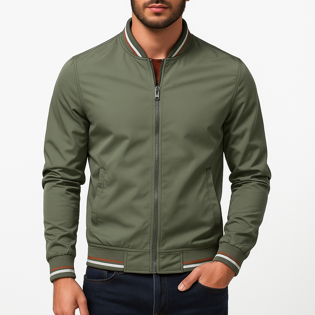 LUXEOUTFIT | Klassische Bomberjacke 4