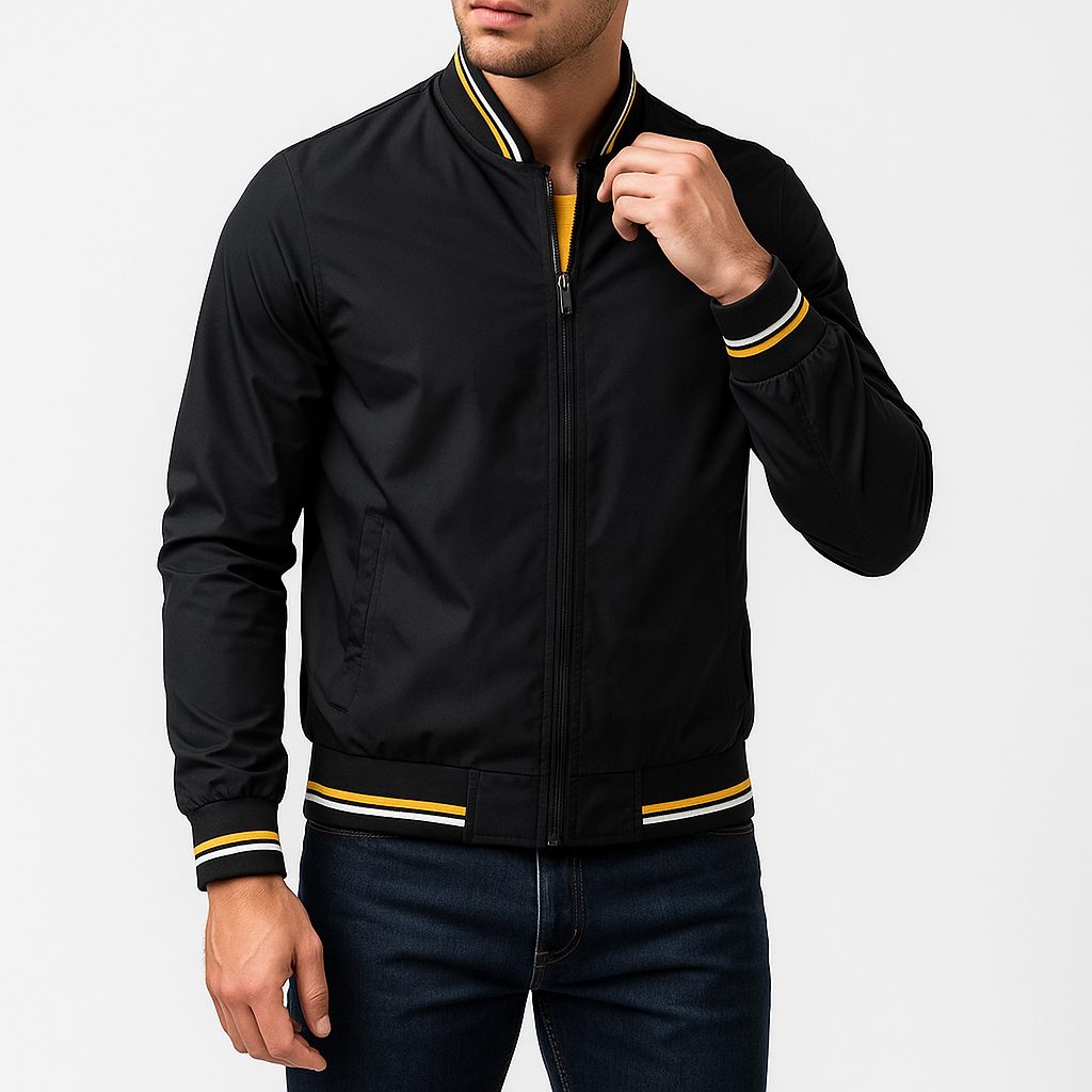 LUXEOUTFIT | Klassische Bomberjacke 6