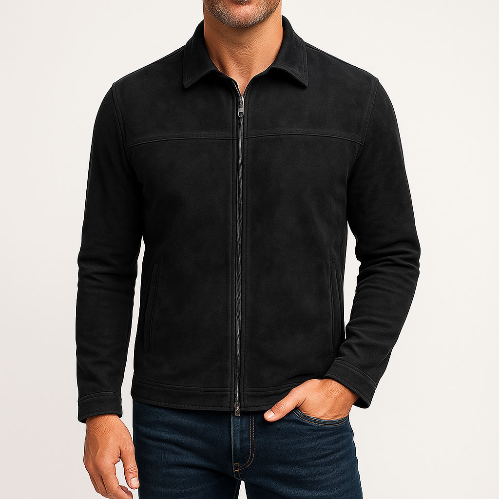 LUXEOUTFIT | Klassische Reißverschlussjacke 2