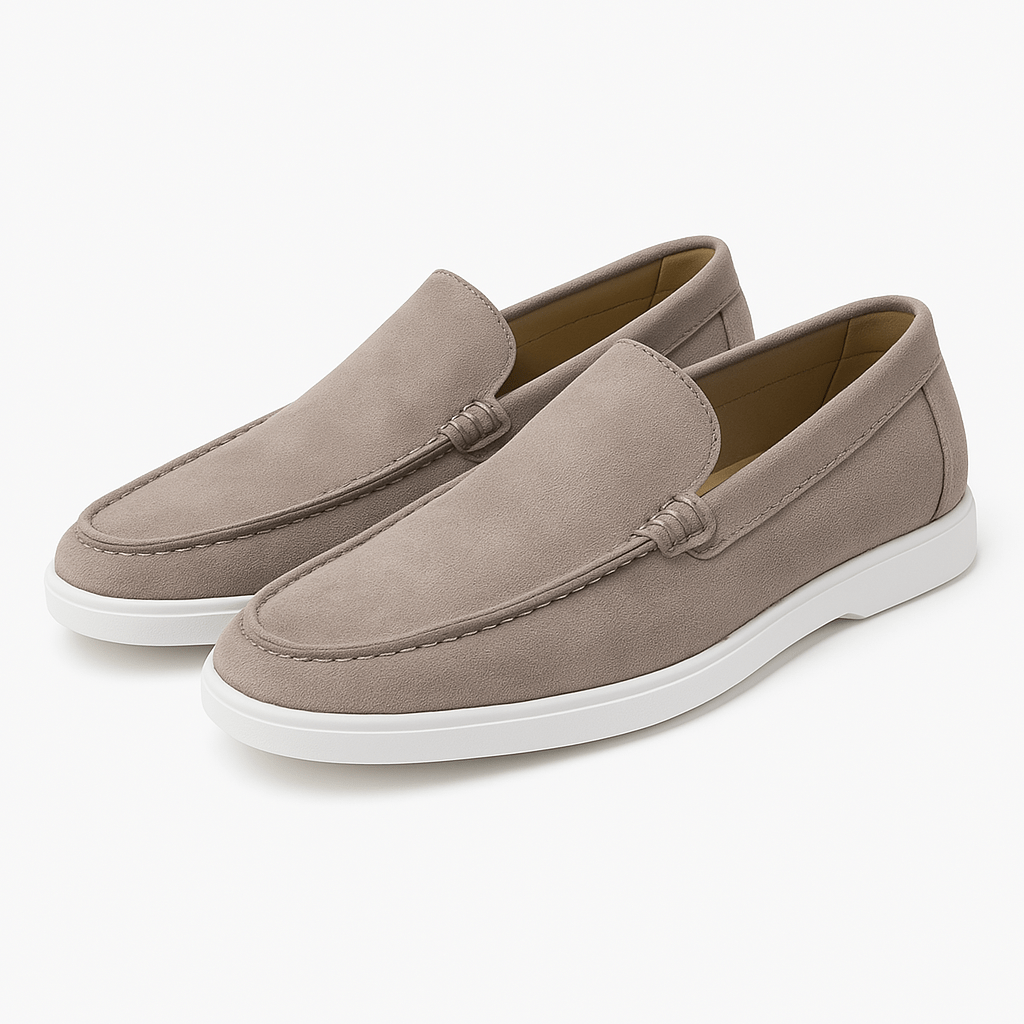 LUXEOUTFIT | Klassische Signature-Loafer aus Wildleder 11