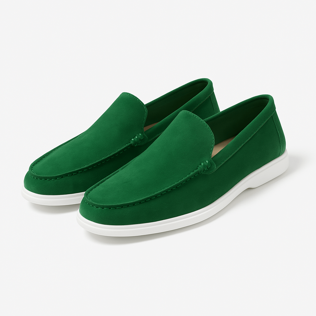 LUXEOUTFIT | Klassische Signature-Loafer aus Wildleder 13