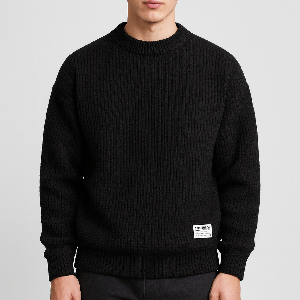 LUXEOUTFIT | Klassischer Strickpullover 0