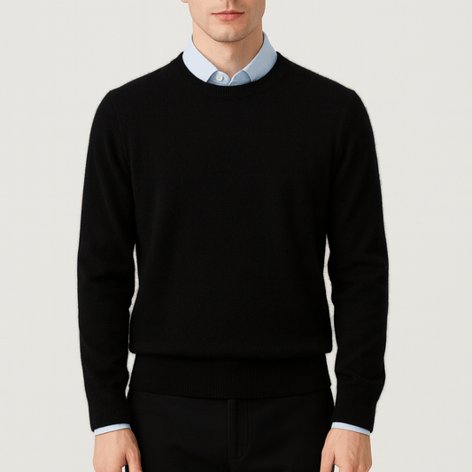 LUXEOUTFIT | Klassischer Strickpullover 0