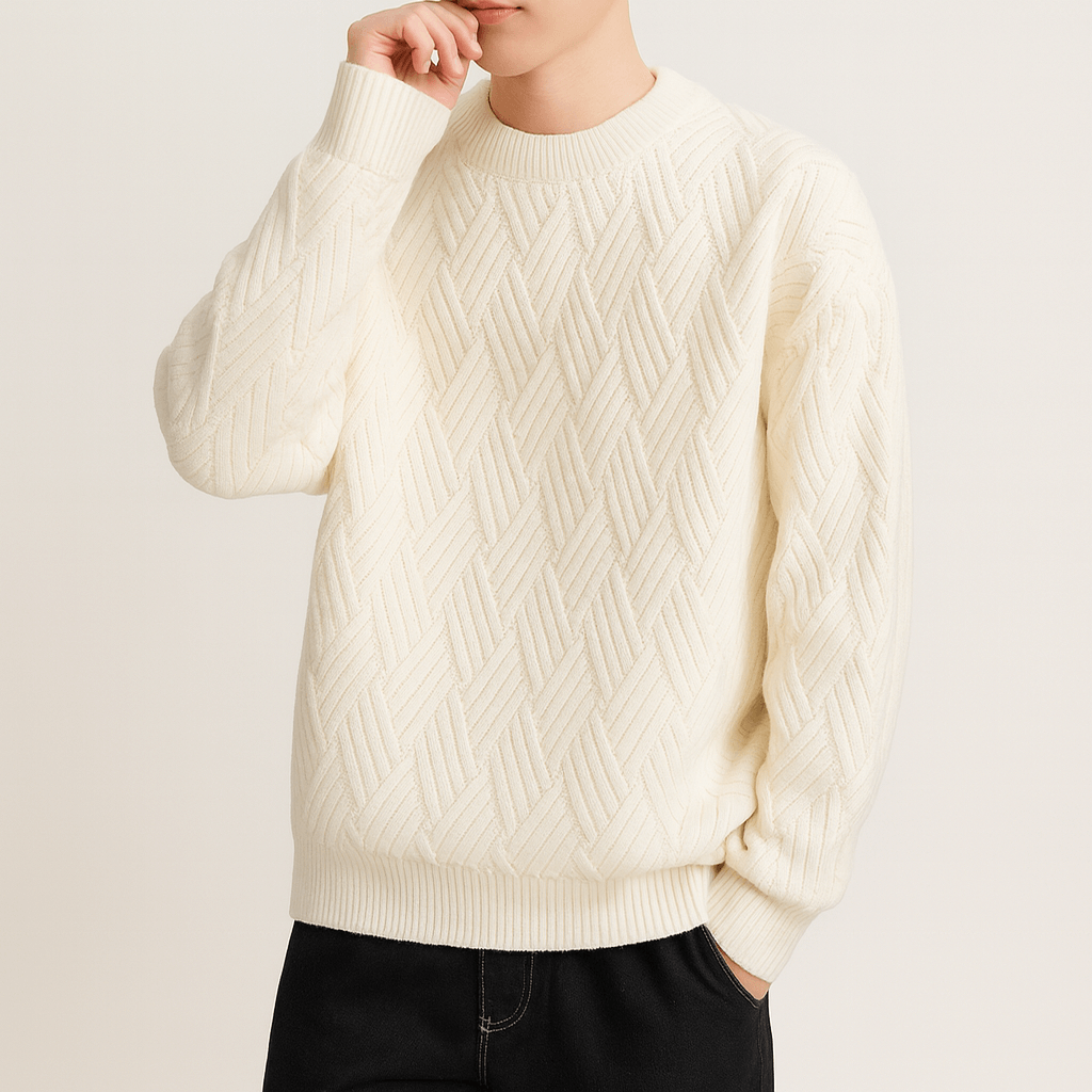 LUXEOUTFIT | Klassischer Strickpullover 1