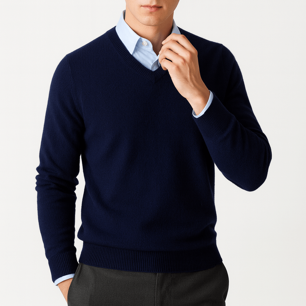 LUXEOUTFIT | Klassischer Strickpullover 4