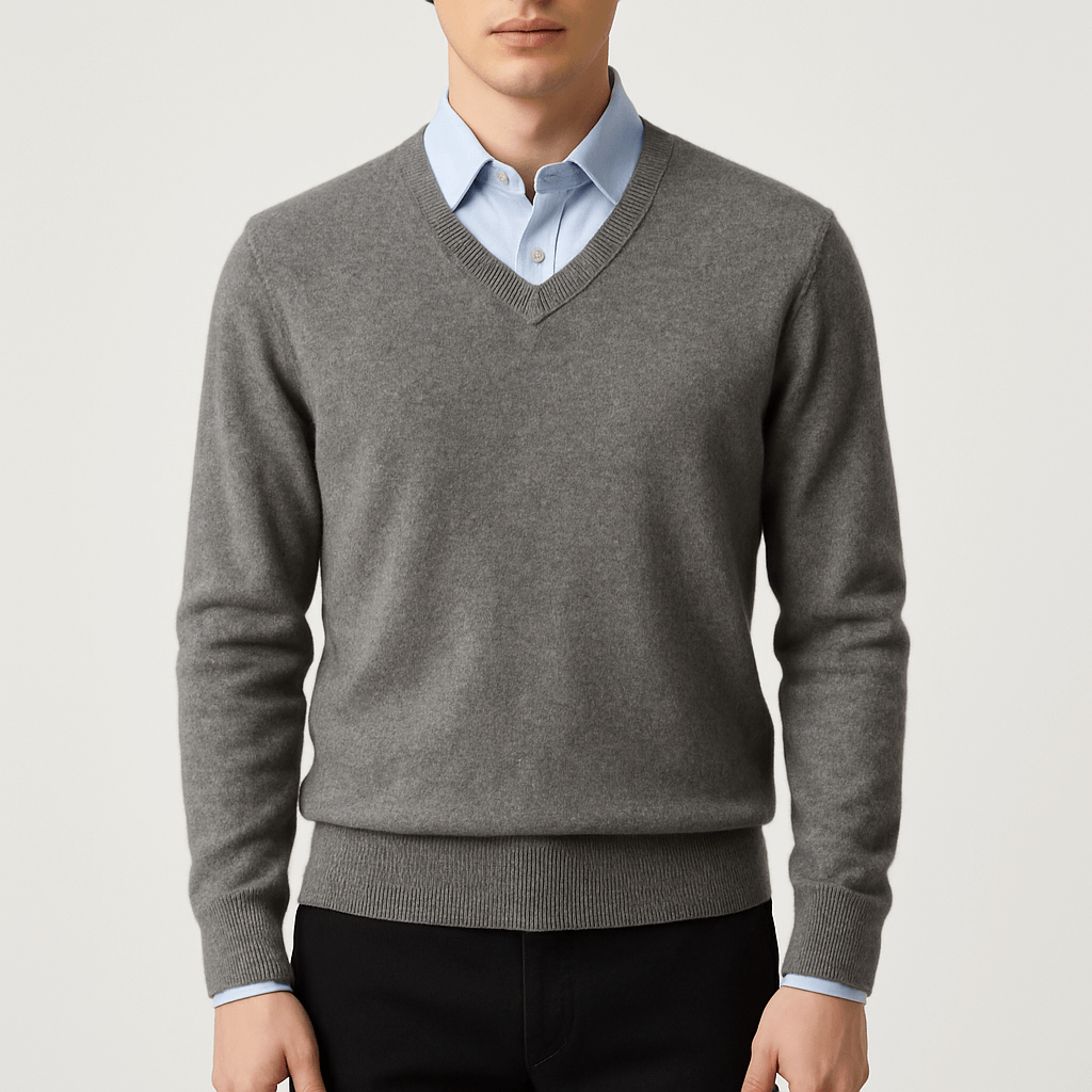 LUXEOUTFIT | Klassischer Strickpullover 9