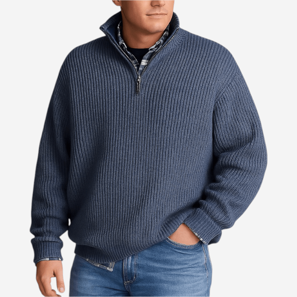 LUXEOUTFIT | Klassischer Wollpullover 1