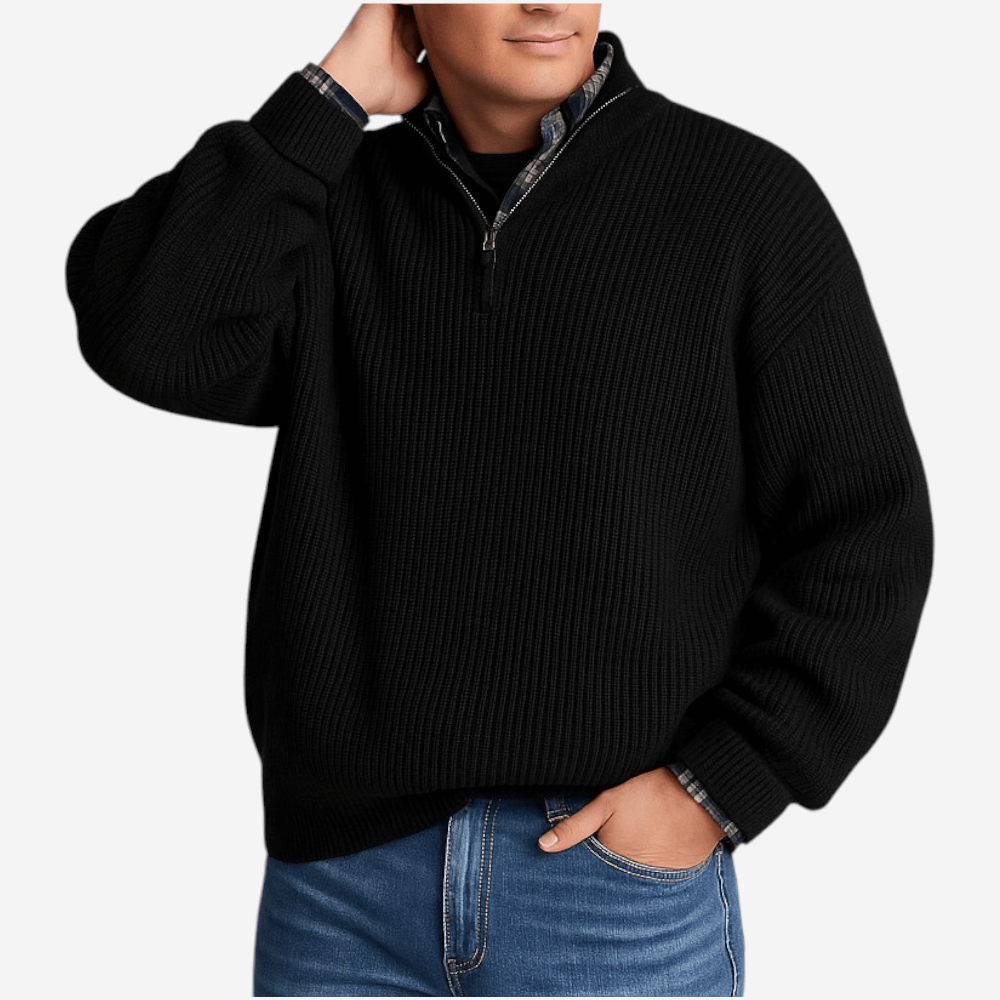 LUXEOUTFIT | Klassischer Wollpullover 2