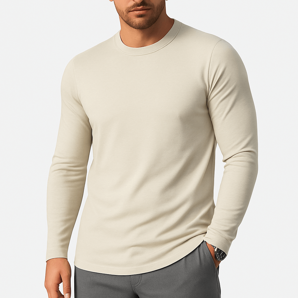 LUXEOUTFIT | Langärmliges Street-Shirt 1