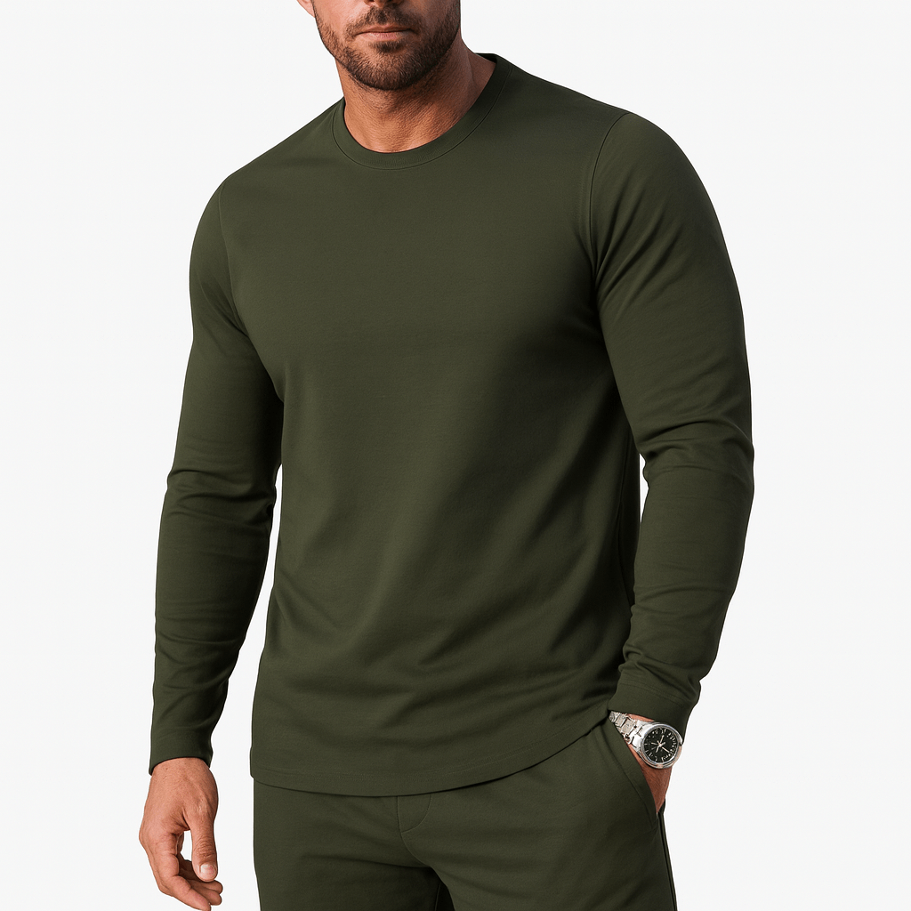 LUXEOUTFIT | Langärmliges Street-Shirt 2