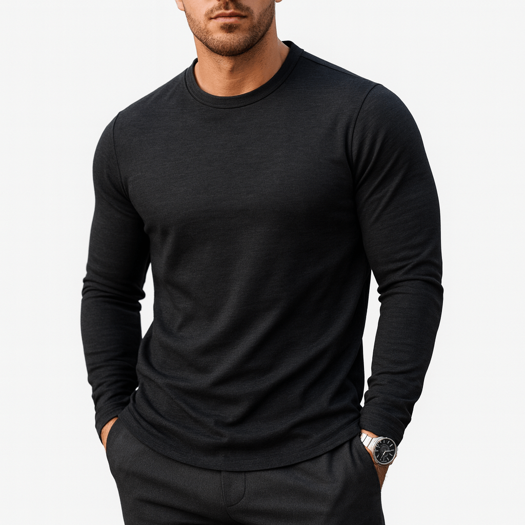 LUXEOUTFIT | Langärmliges Street-Shirt 4