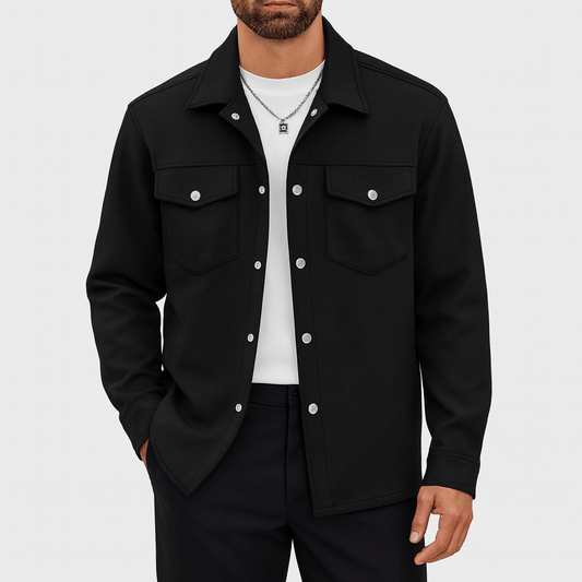 LUXEOUTFIT | Lässige Jacke mit Knöpfen 0
