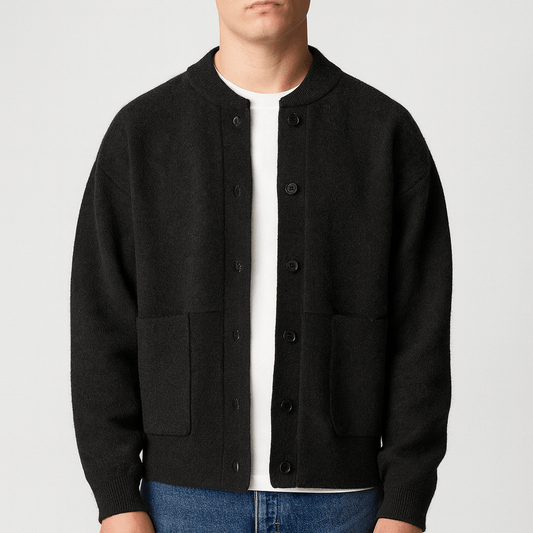 LUXEOUTFIT | Lässiger Cardigan mit Knöpfen 0