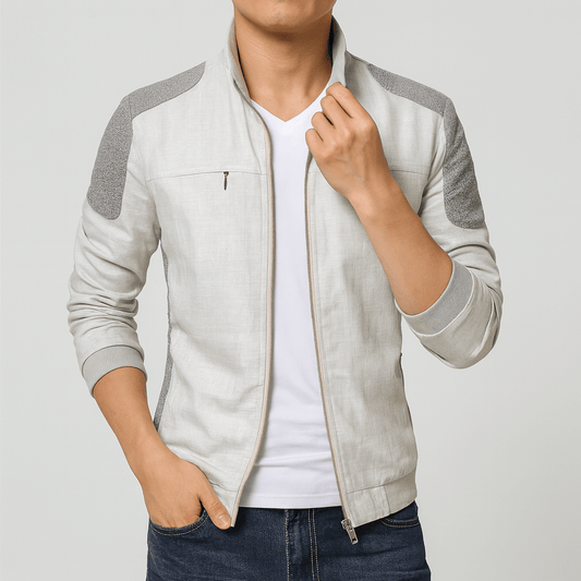 LUXEOUTFIT | Leichte Reißverschlussjacke 0