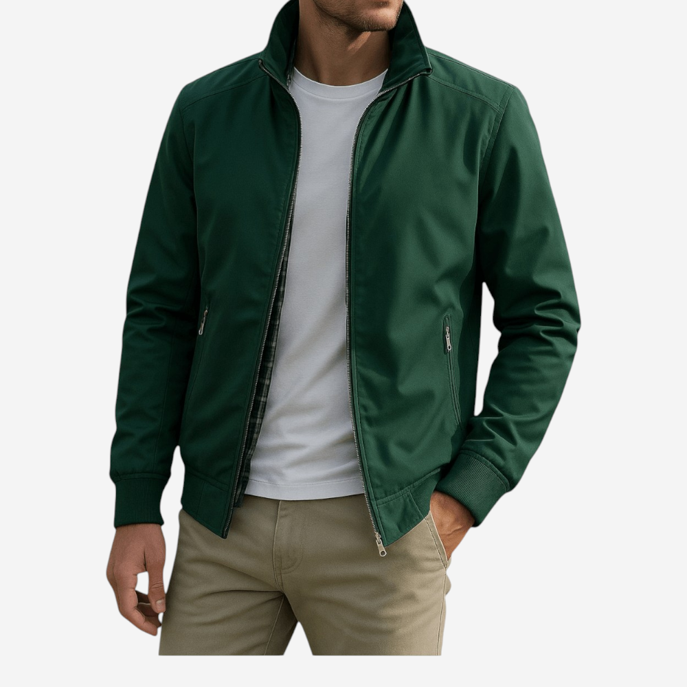 LUXEOUTFIT | Leichte Reißverschlussjacke 2