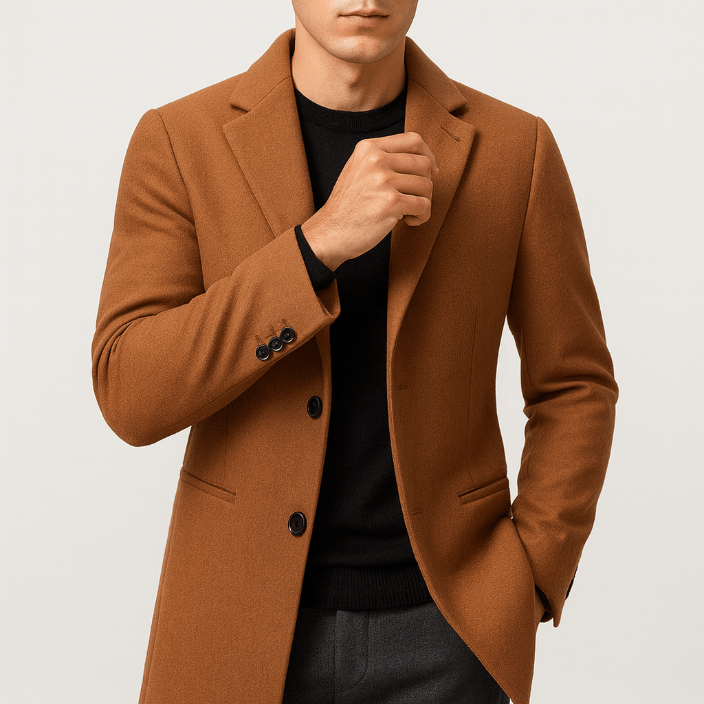 LUXEOUTFIT | Maßgeschneiderter Wollmantel 0