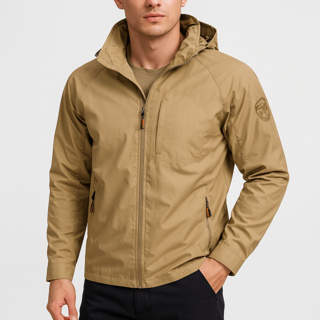 LUXEOUTFIT | Nylon-Kapuzenjacke 0