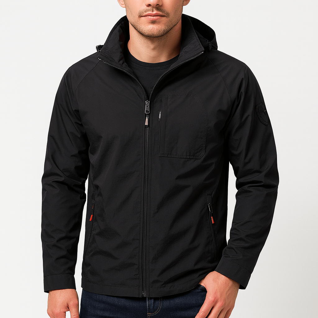 LUXEOUTFIT | Nylon-Kapuzenjacke 1