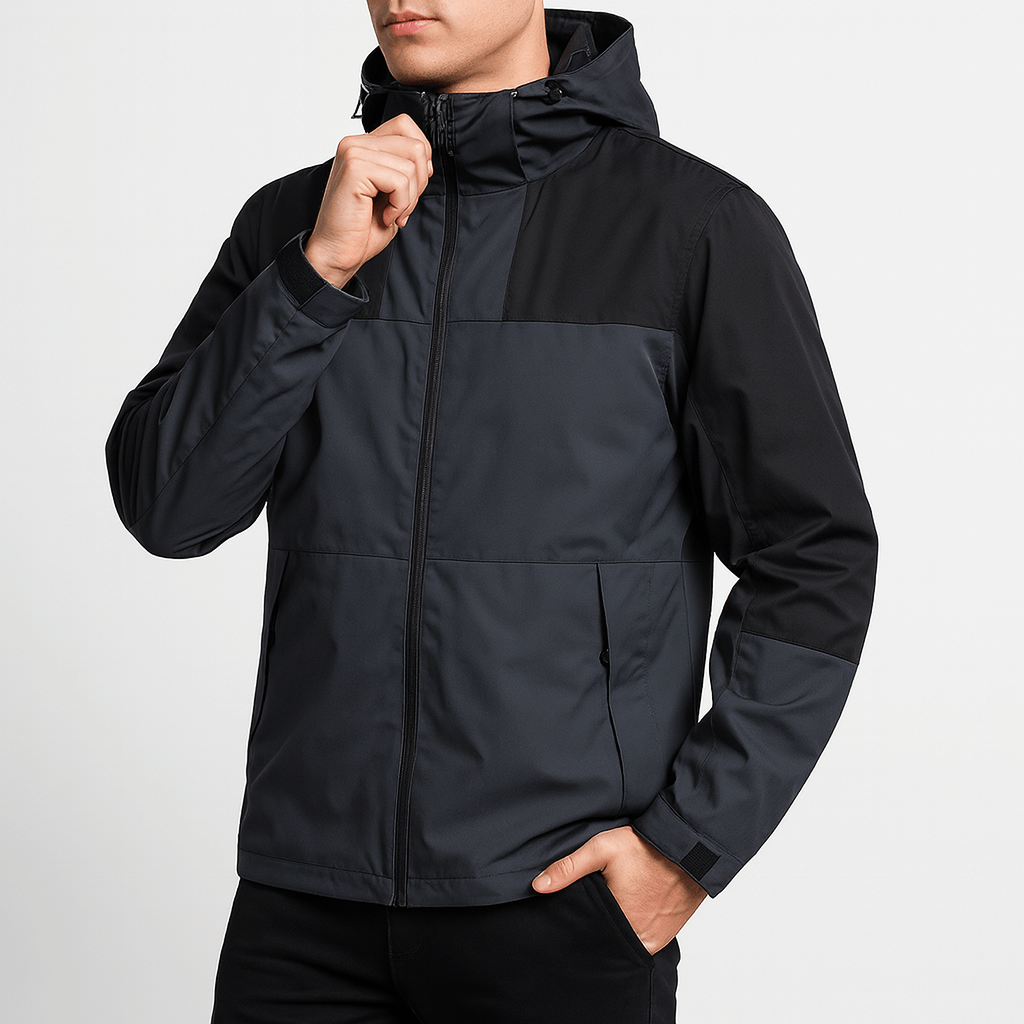 LUXEOUTFIT | Outdoorjacke mit Kapuze 1