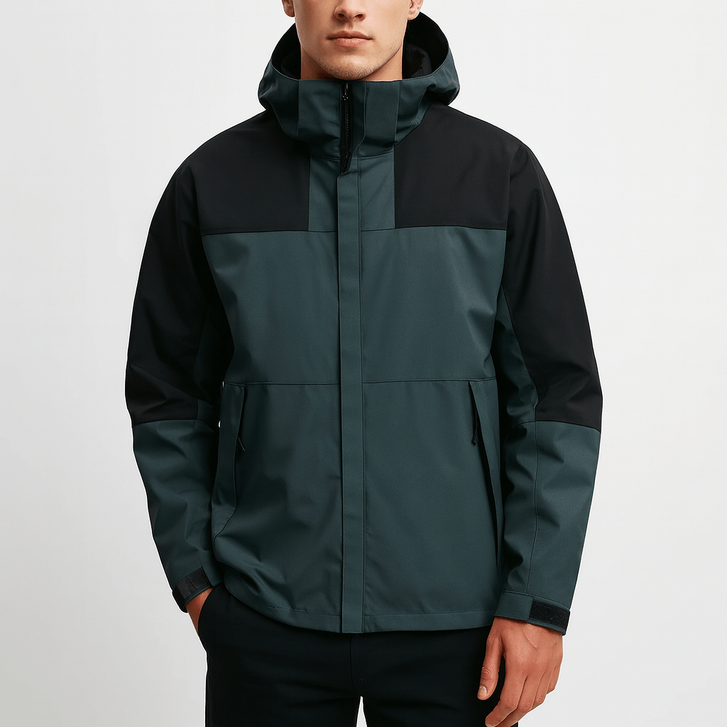 LUXEOUTFIT | Outdoorjacke mit Kapuze 3