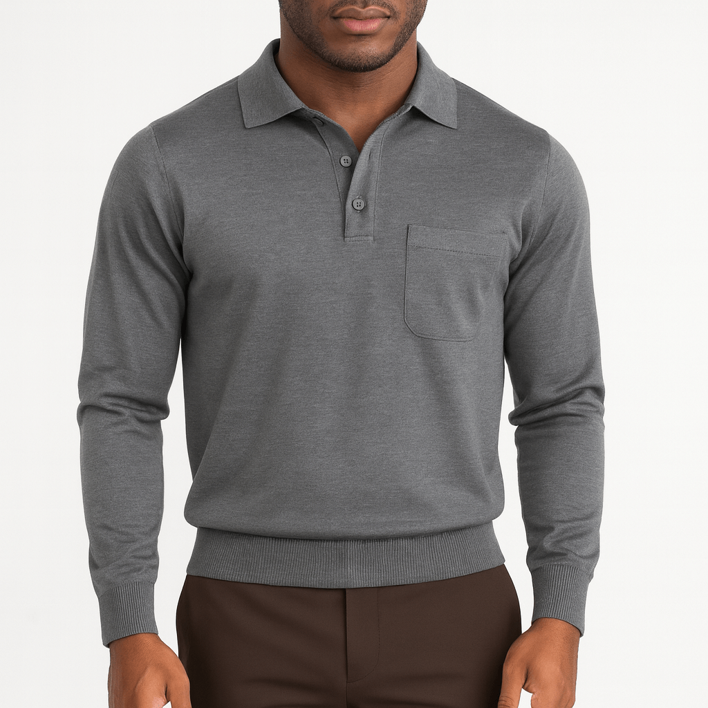 LUXEOUTFIT | Polopullover aus Wolle 5