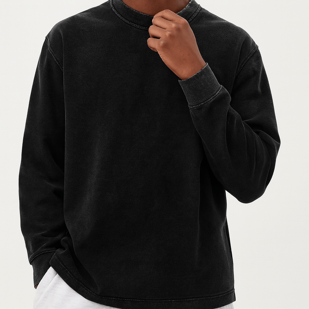 LUXEOUTFIT | Pullover mit Rundhalsausschnitt 0