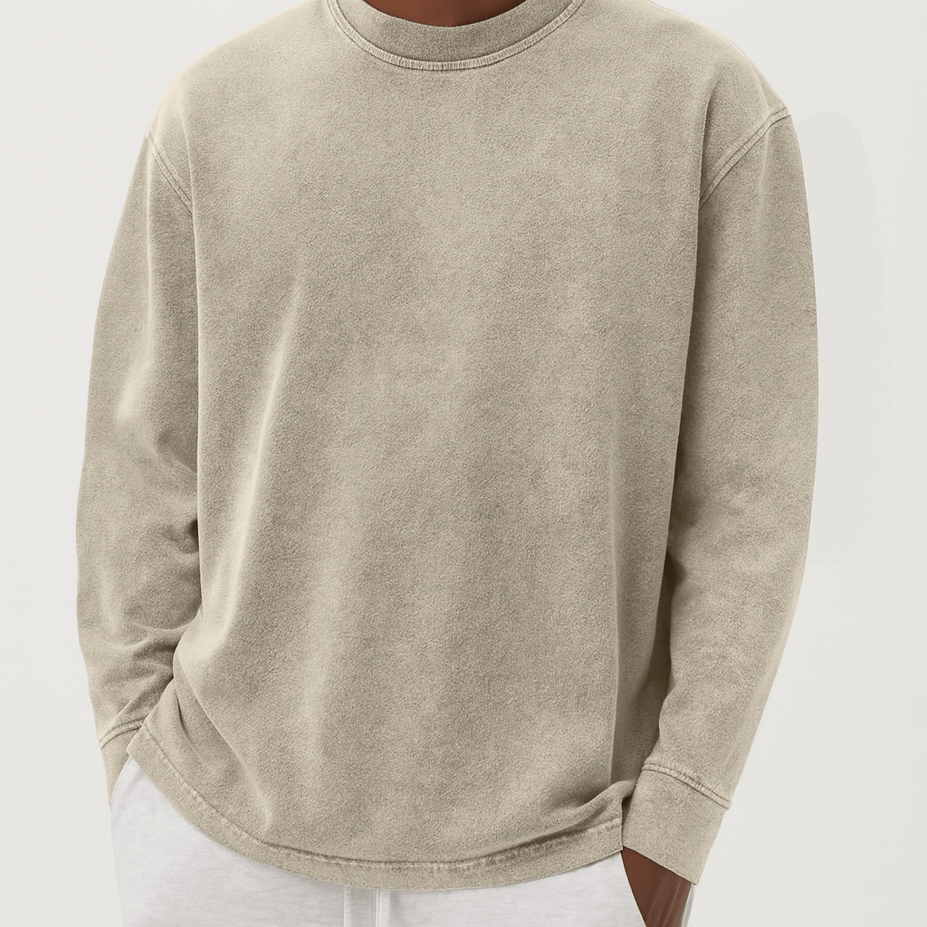 LUXEOUTFIT | Pullover mit Rundhalsausschnitt 1