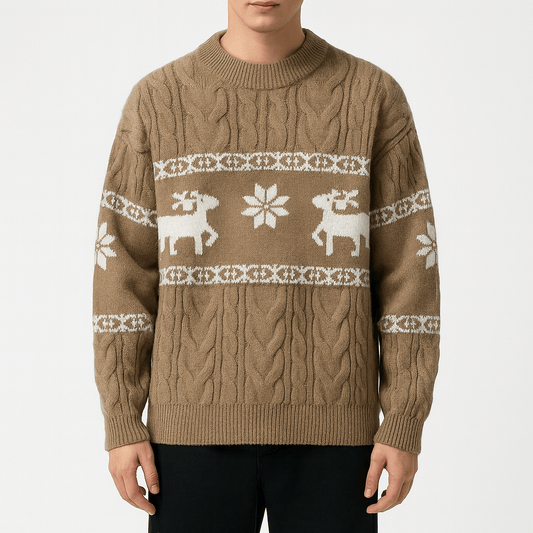 LUXEOUTFIT | Rentier-Strickpullover 0