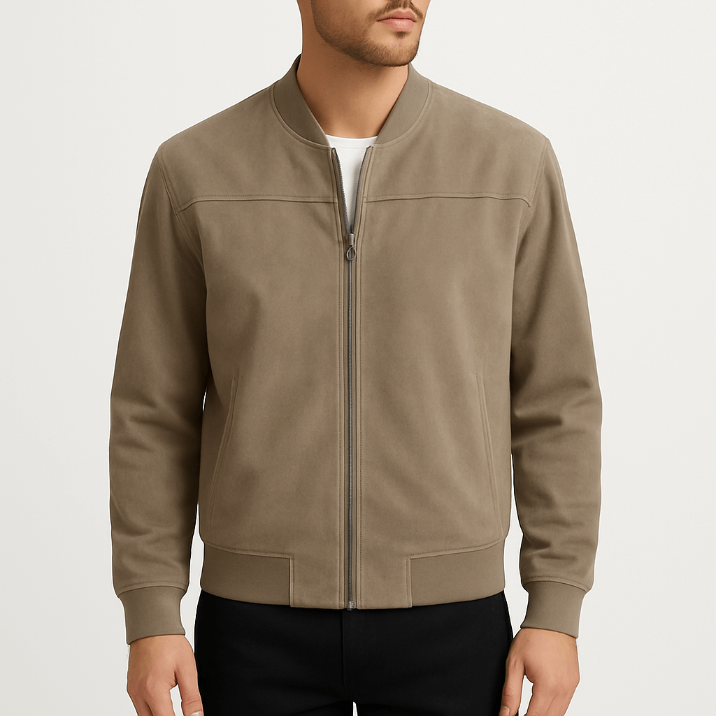 LUXEOUTFIT | Retro-Wildlederjacke 0