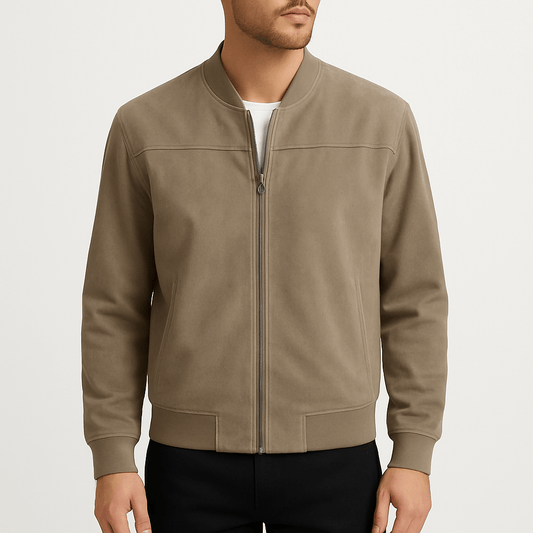 LUXEOUTFIT | Retro-Wildlederjacke 0