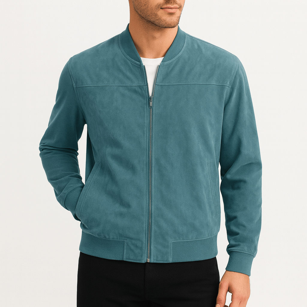 LUXEOUTFIT | Retro-Wildlederjacke 1