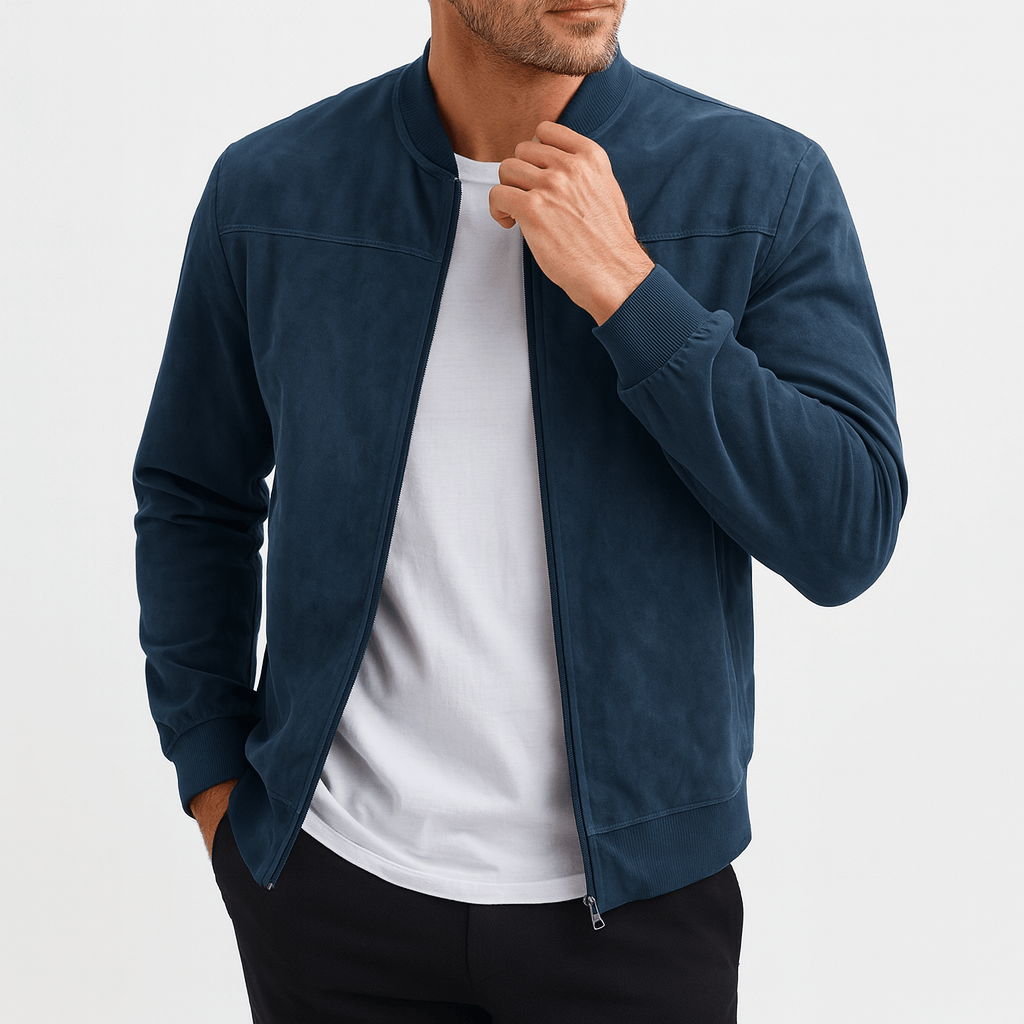 LUXEOUTFIT | Retro-Wildlederjacke 2