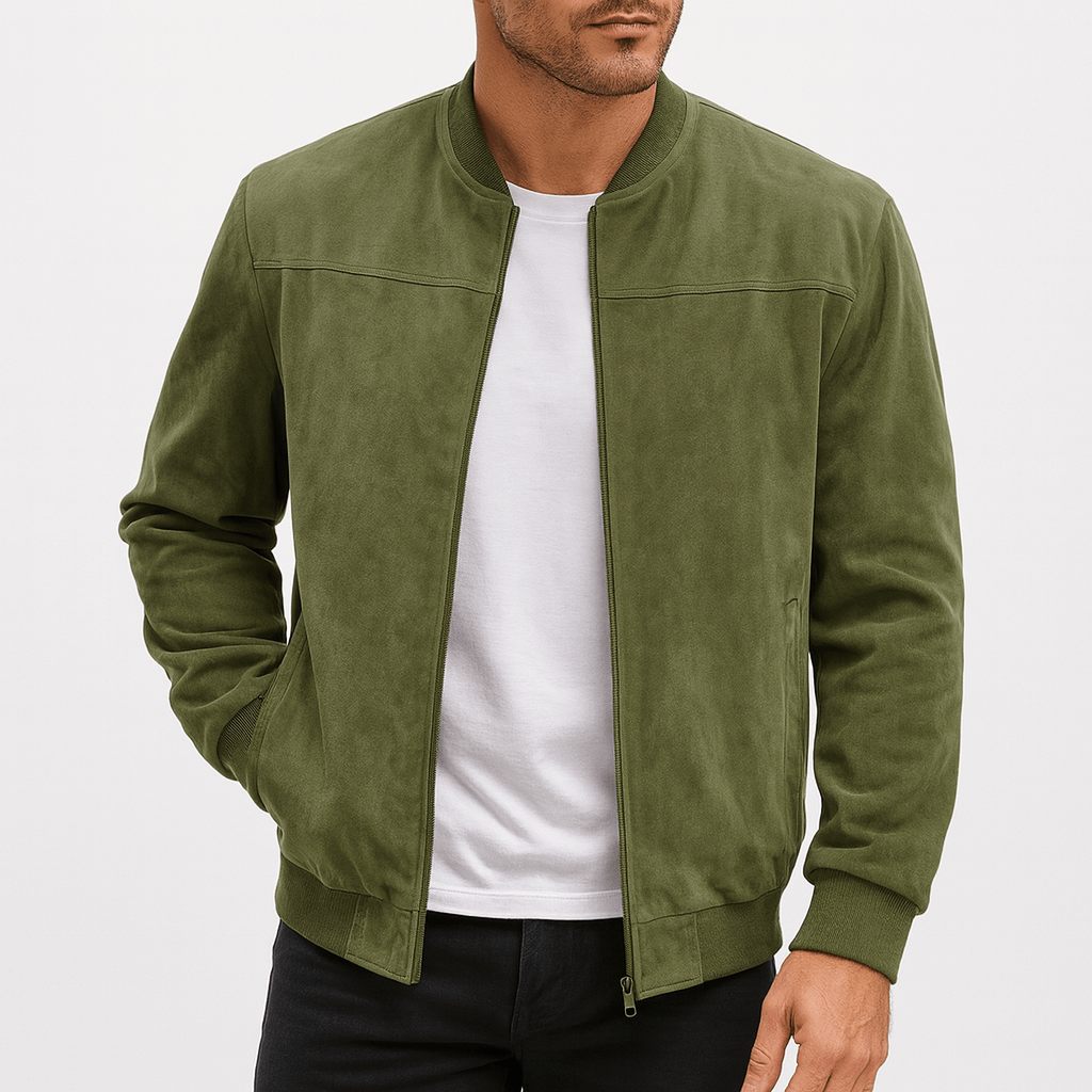 LUXEOUTFIT | Retro-Wildlederjacke 3