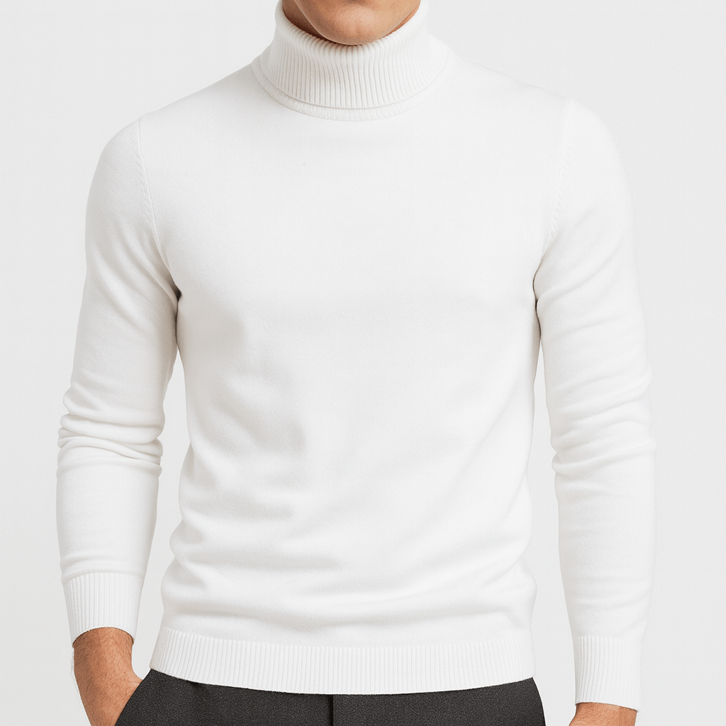 LUXEOUTFIT | Rollkragen-Strickpullover 0